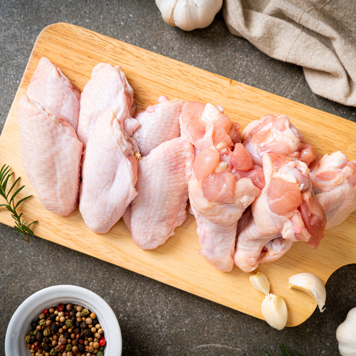 All Natural Jumbo Party Wings London Meat CO.