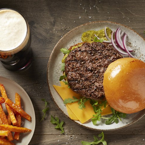 Wagyu Guinness Burger