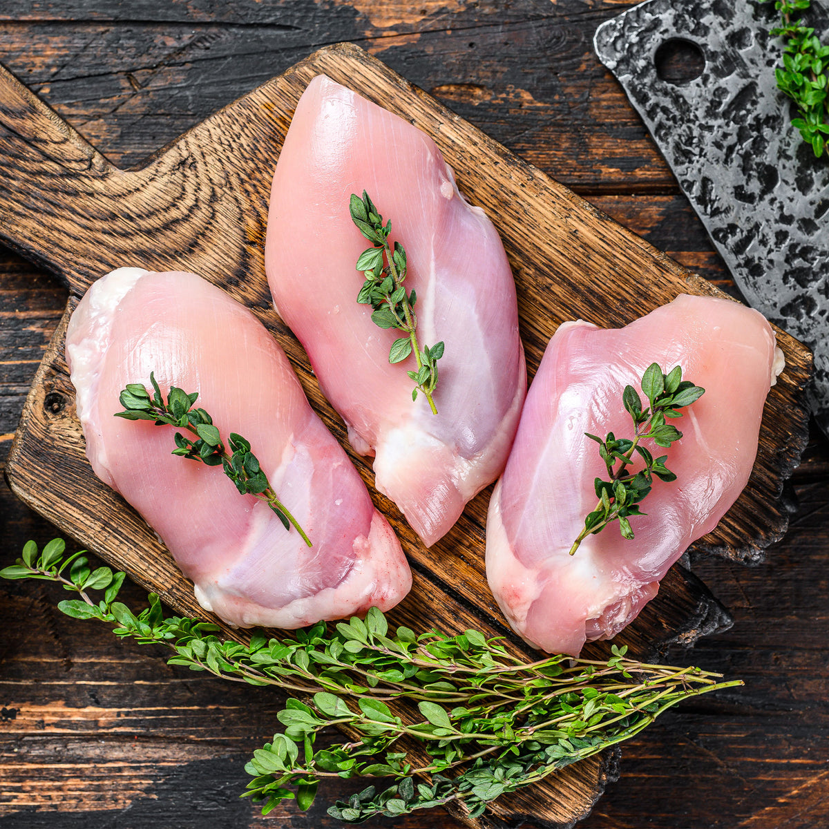 All Natural Boneless Skinless Chicken Thigh – London Meat CO.